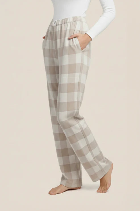 Sarita Buffalo Check Wide Pant