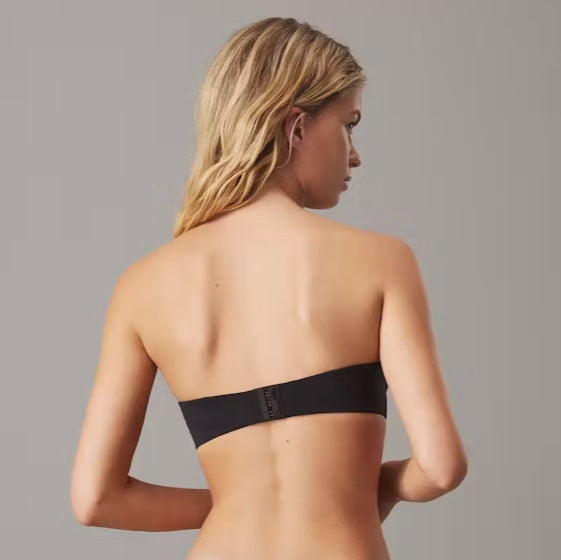 Strapless Push-Up Bra in Black