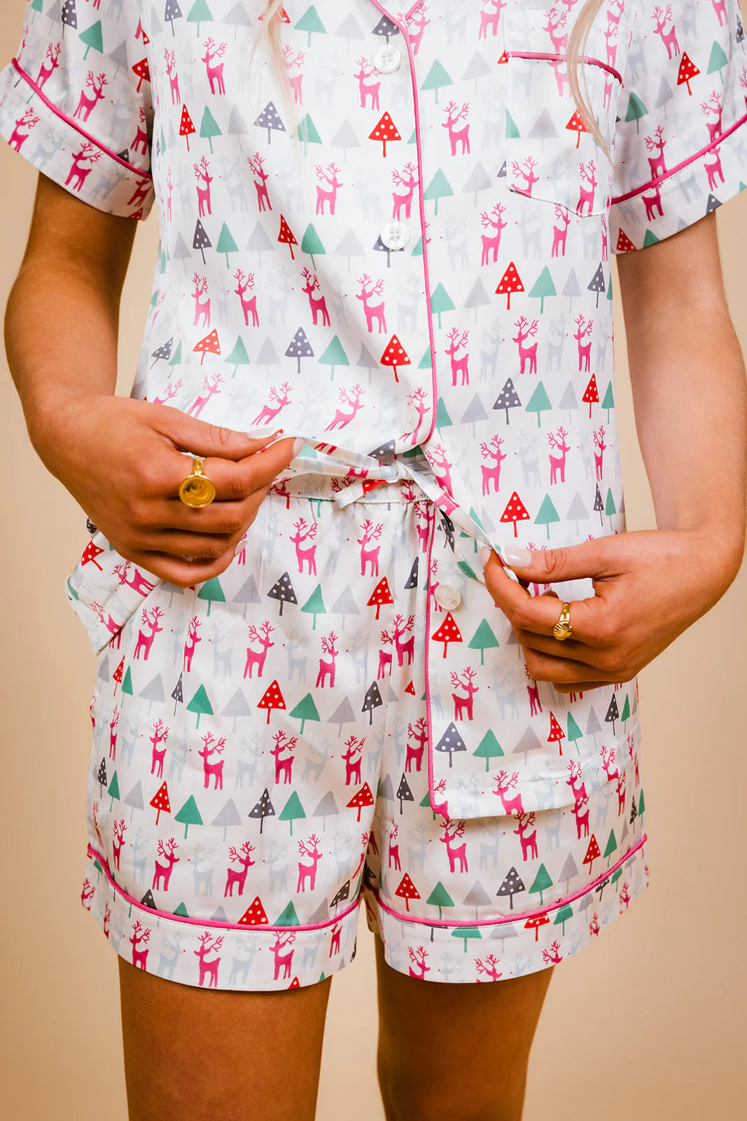 Noelle Nights Shortie Pj Set