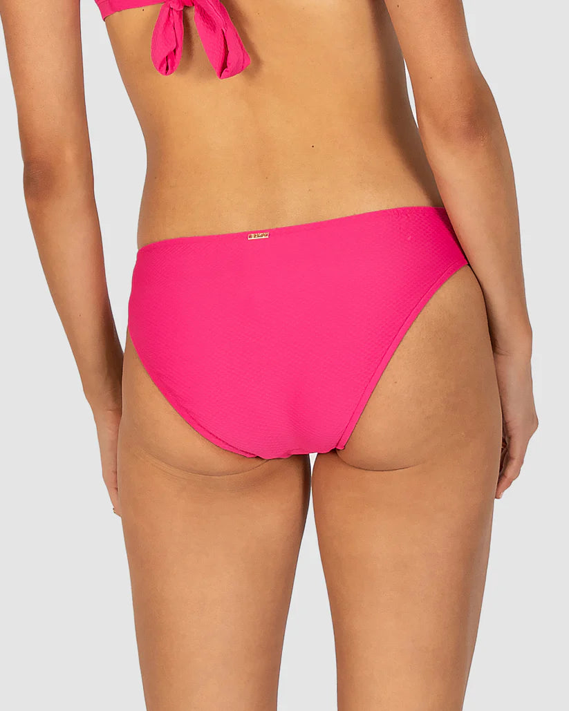 Rococco Ladder Lace Regular Bikini Bottom in Dragonfruit