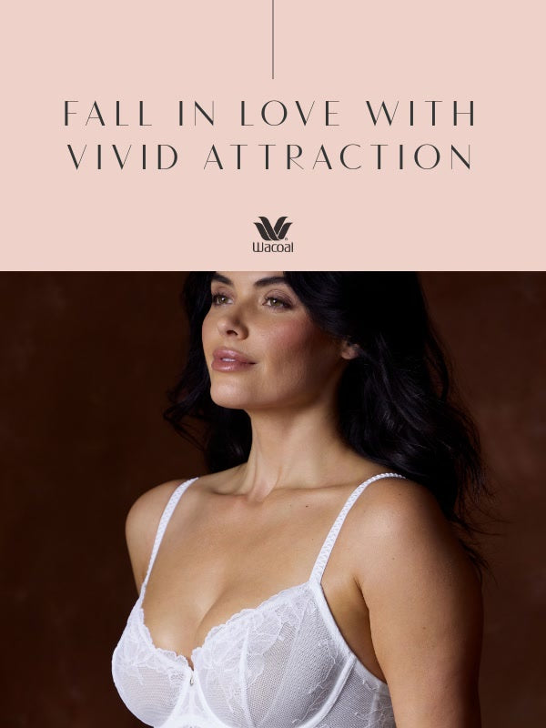 Vivid Attraction Classic Underwire Bra in White