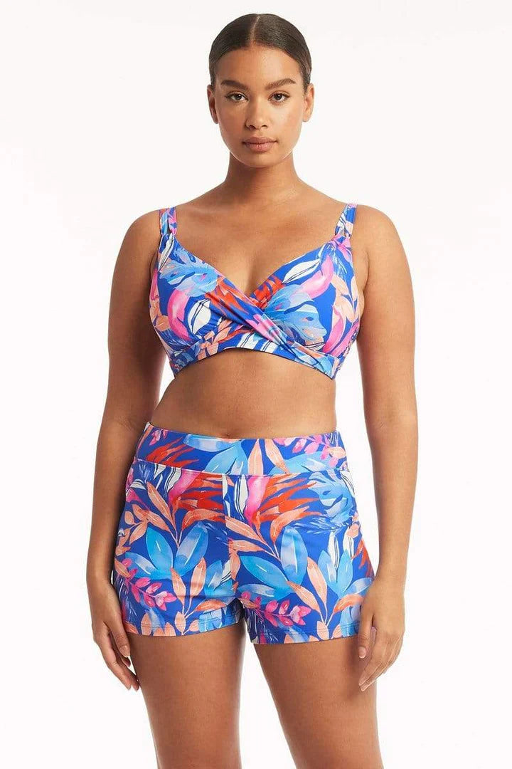 Cabana Twist Front Bra