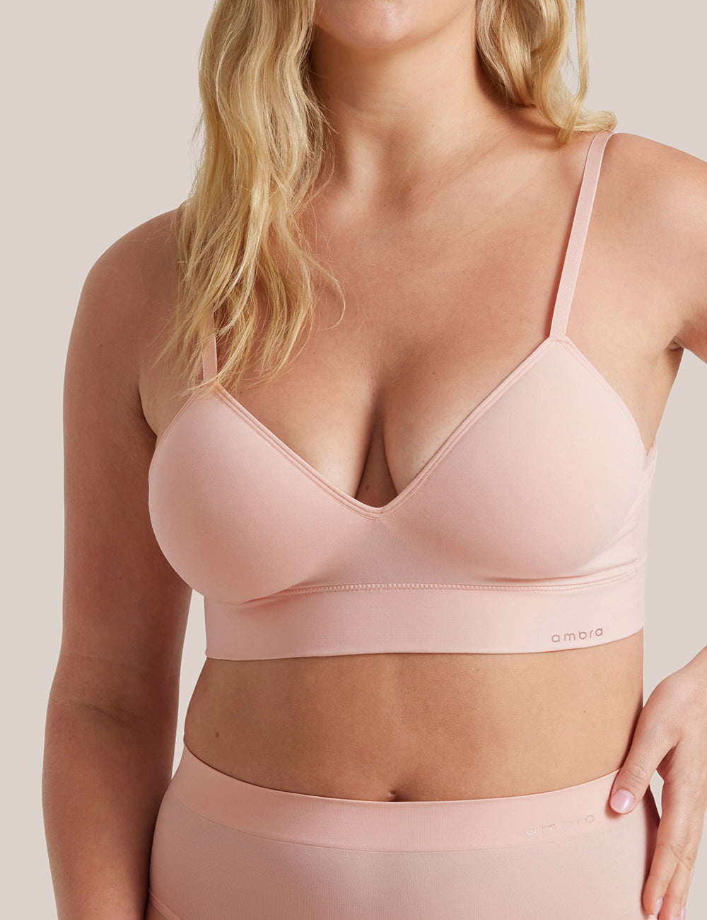 AMB BONDI BARE LONGLINE BRA