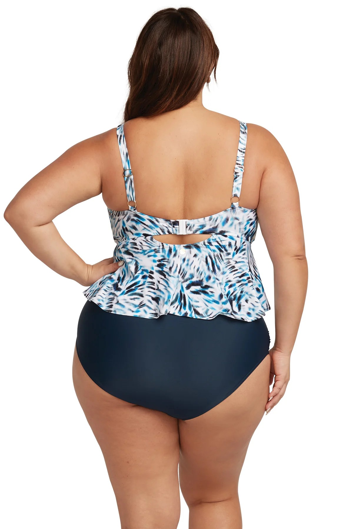 Hues Botticelli Swim Pant in Navy