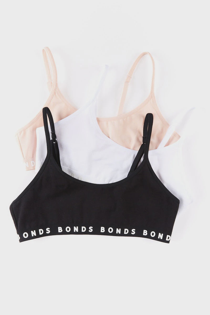 Hipster Scoop Crop 3 Pack