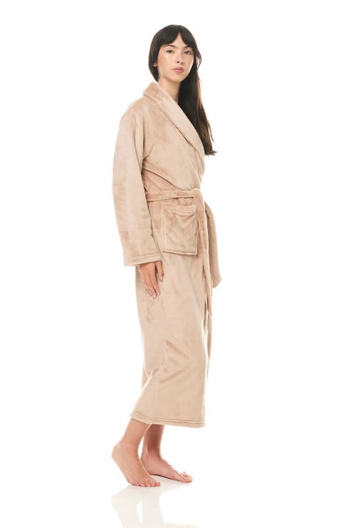 Colette Biscuit Plush Robe
