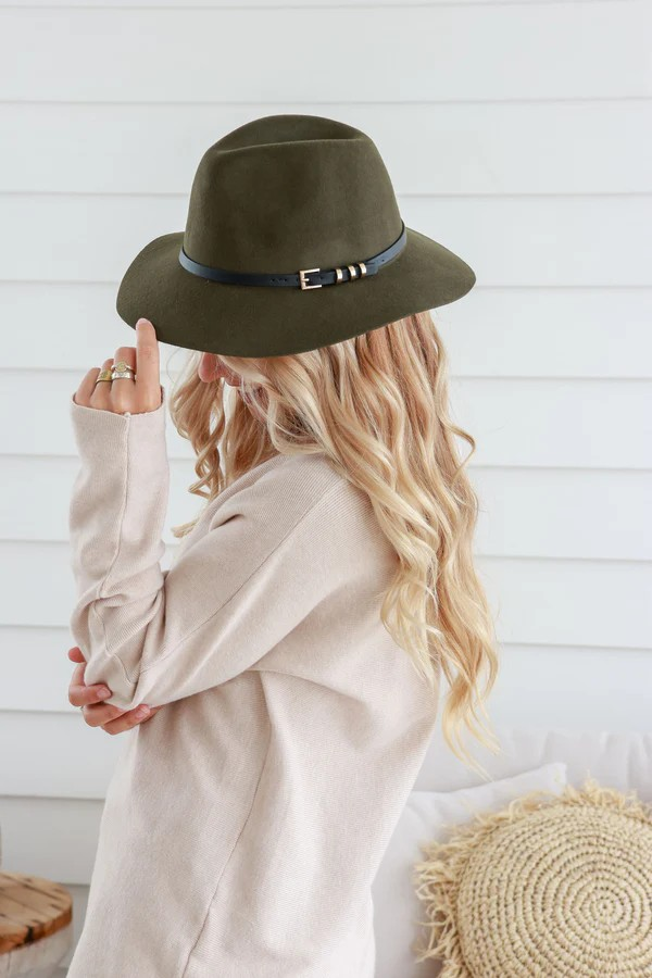 Crushable Wool Felt Hat