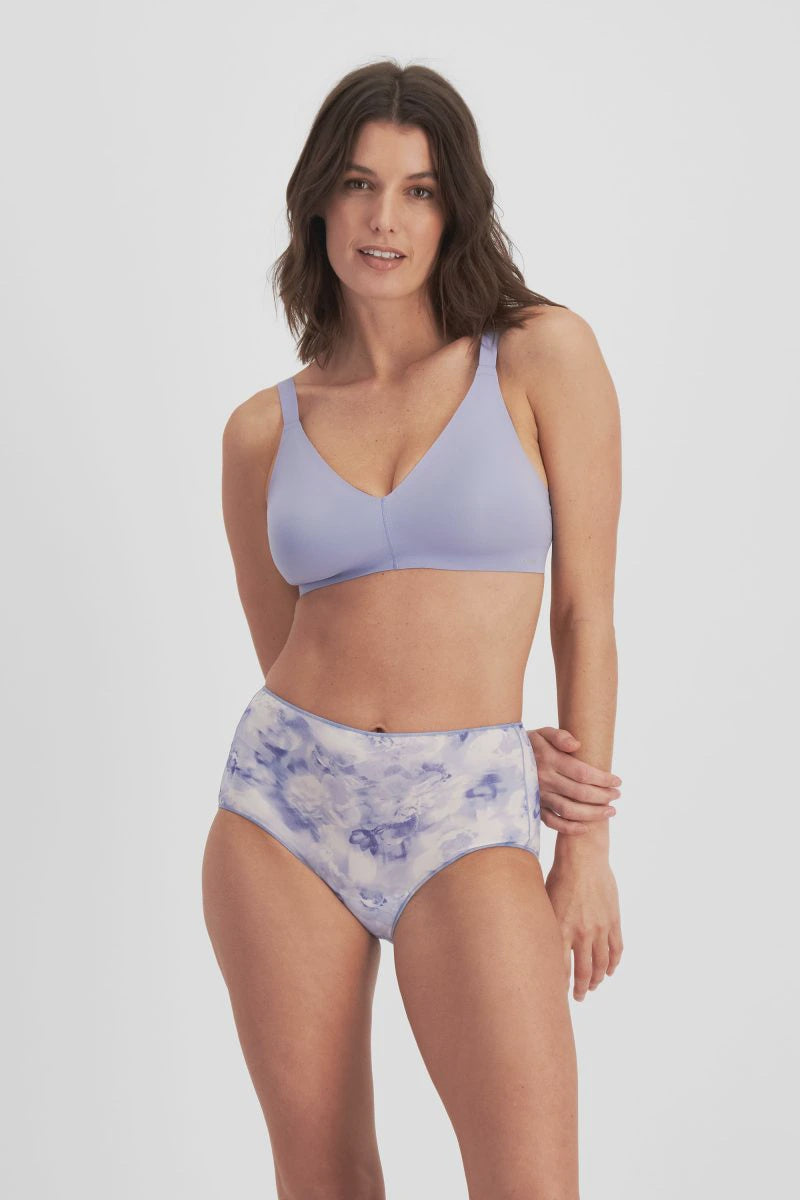 Jockey No Panty Line Promise Micro Full Brief in Dreamy Denim