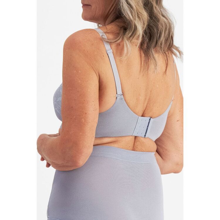 Ultralight Wirefree Bra in Silver Blue