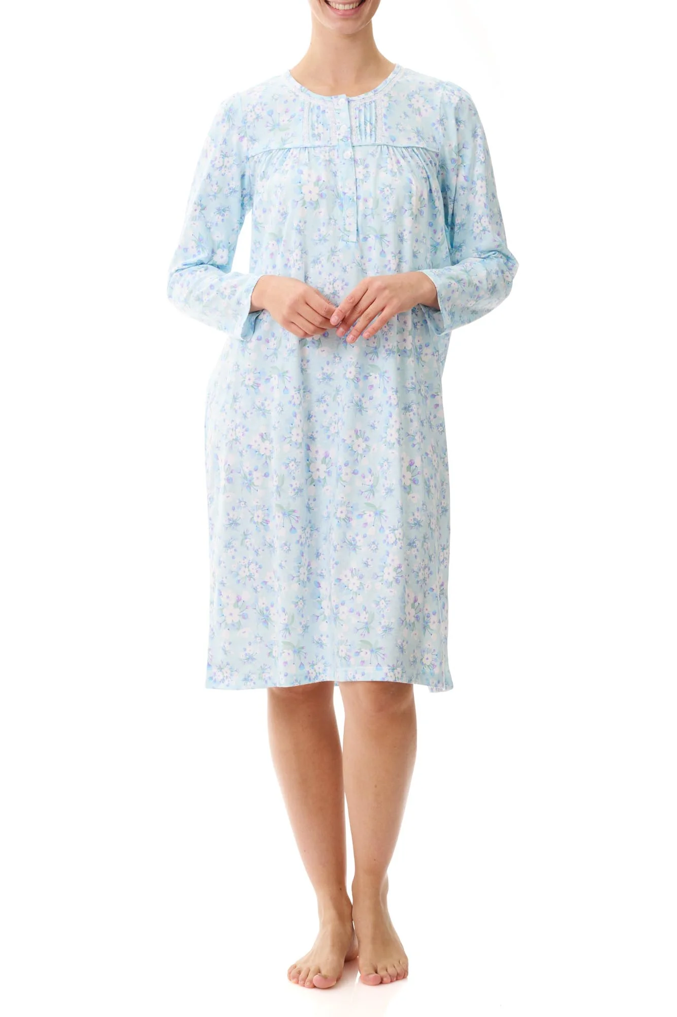 Givoni Gina Blue Short Nightie