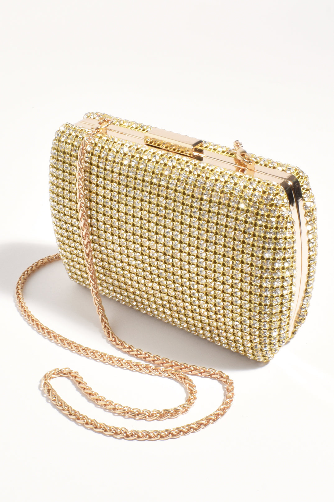 Lumiere Diamante Structured Clutch