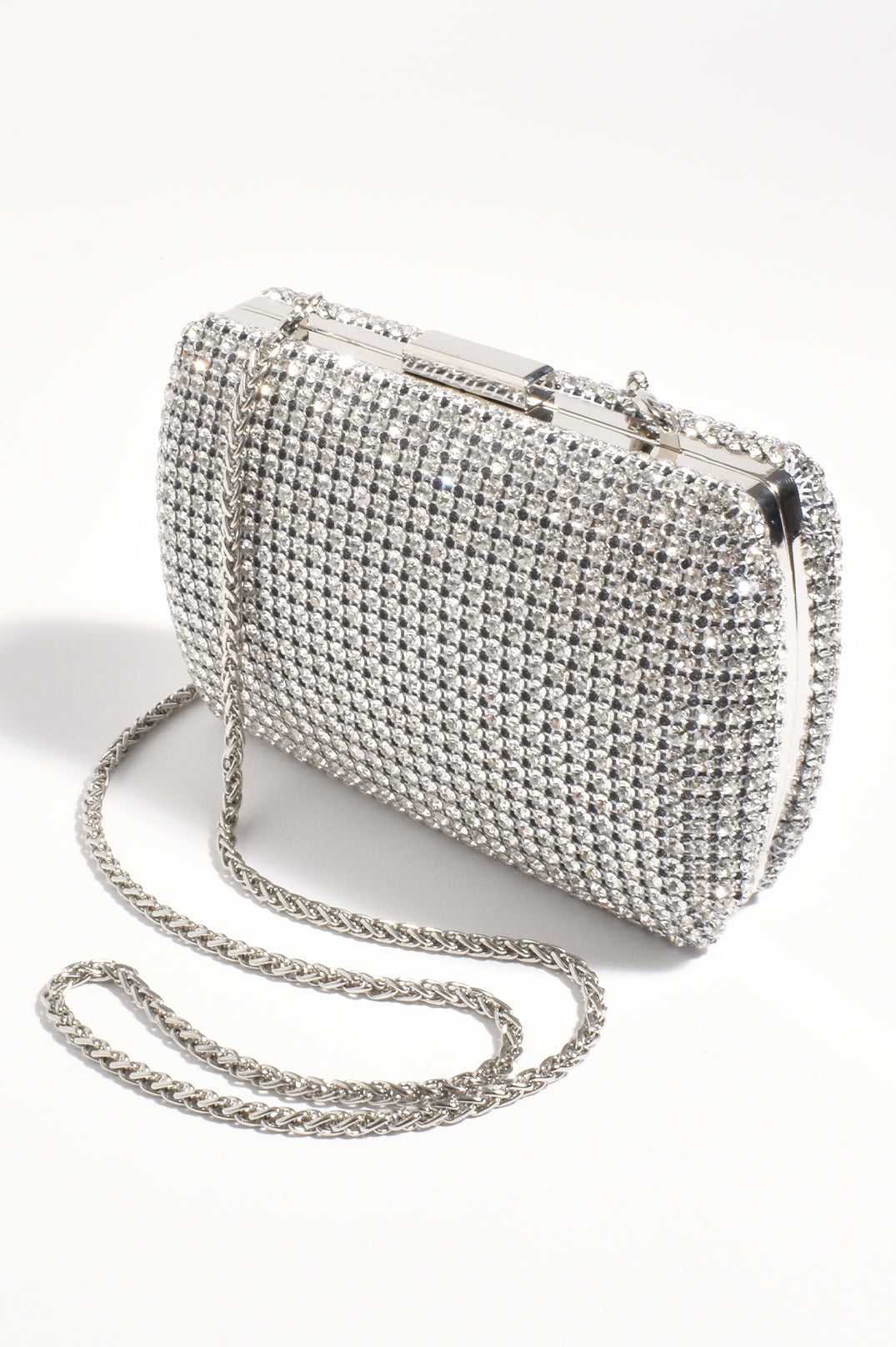 Lumiere Diamante Structured Clutch