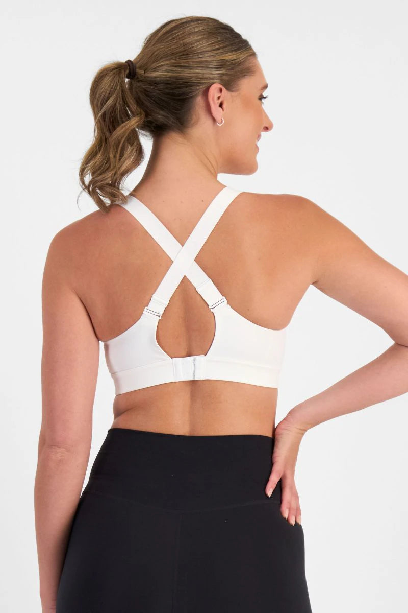 Smooth Power Wirefree Bra in White