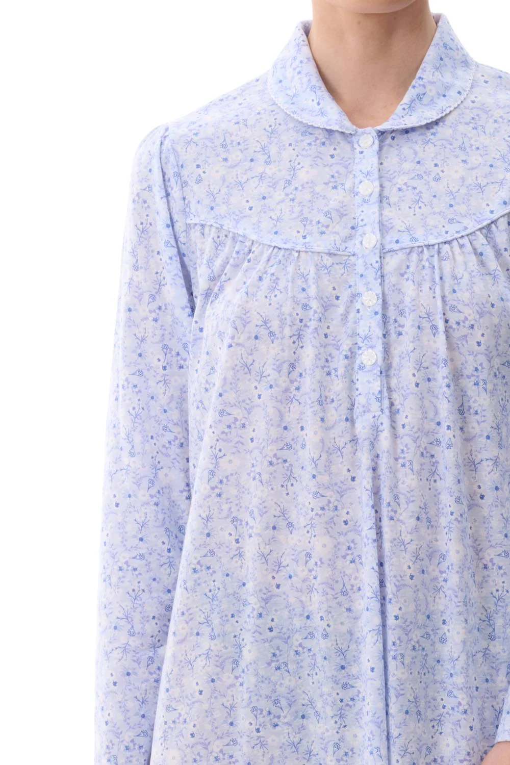 Patrice Blue Mid Nightie