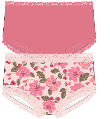 Jockey Parisienne Cotton Full Brief 2 Pack