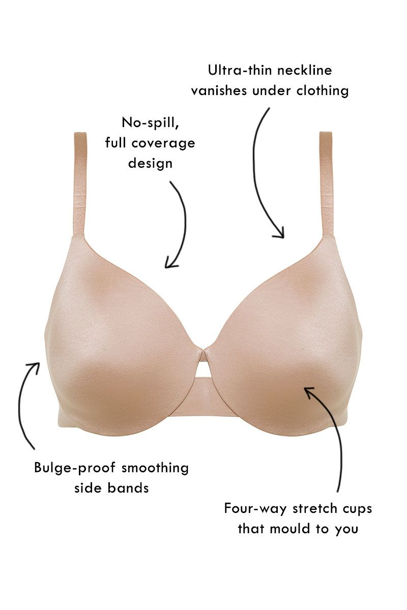 Understated Full Coverage Bra