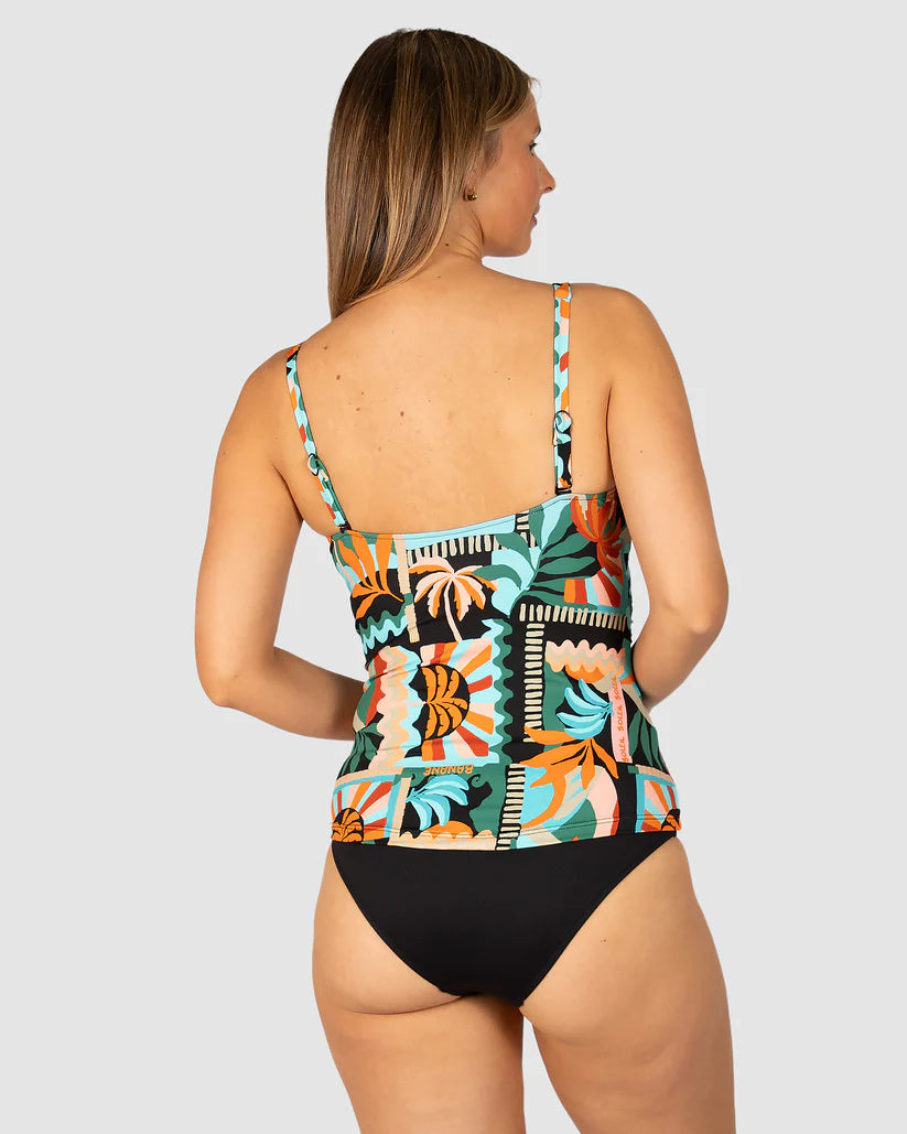 Grenada D-E Cup Singlet Top