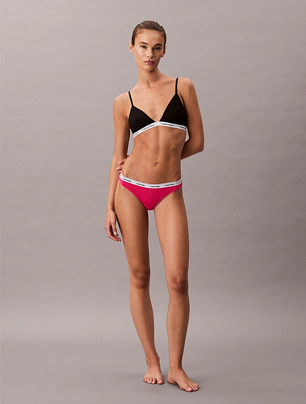 Icon Logo Thong in Vibrant Pink