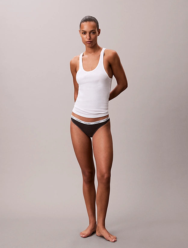 3 Pack Bikini Briefs - Icon Logo in charcoal grey/adreniline rush/subdued