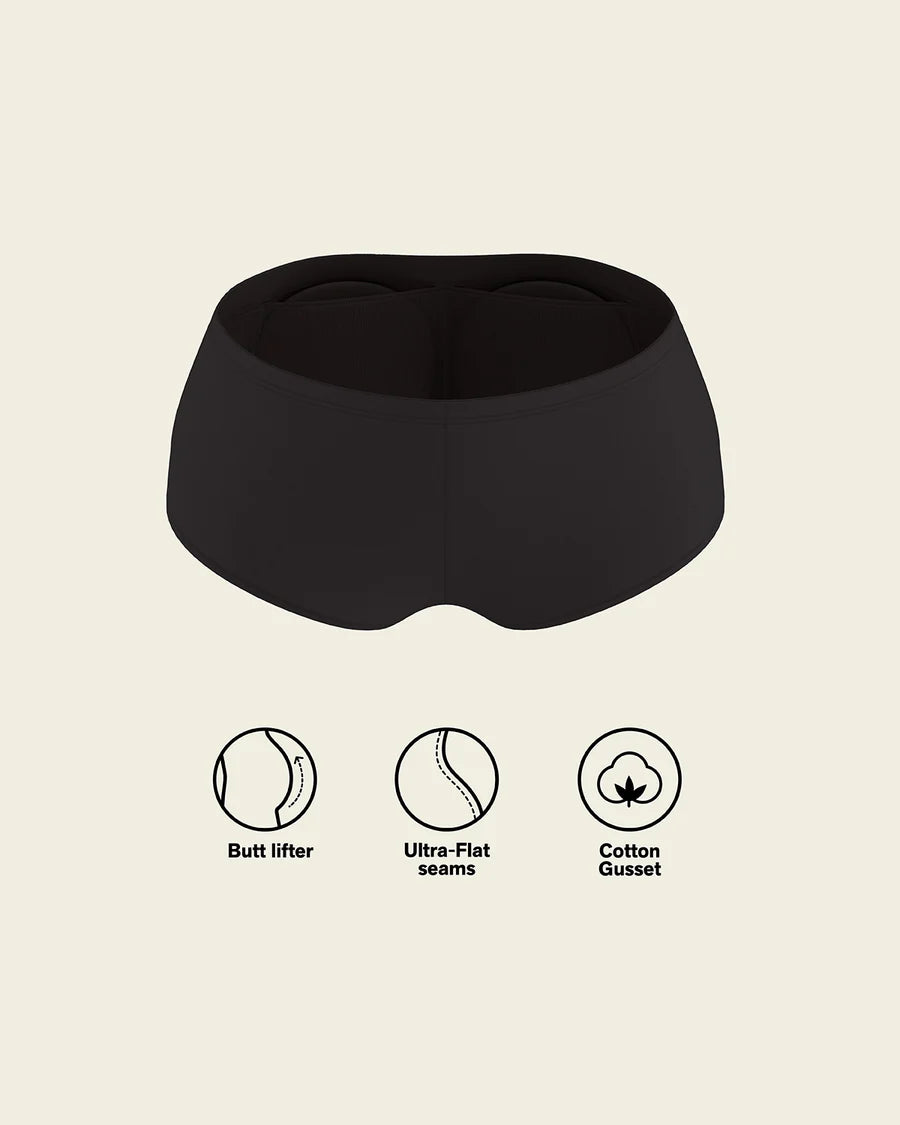 Magic Instant Butt Lift Padded Panty in Black