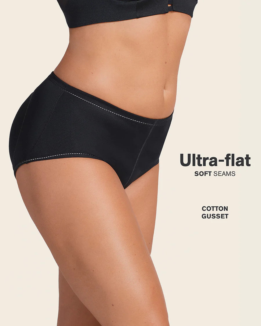Magic Instant Butt Lift Padded Panty in Black