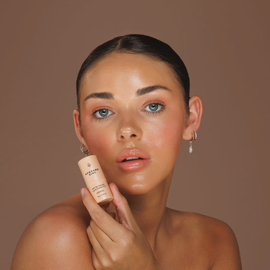 SPF 50 Natural Lip & Cheek Tint in Coral