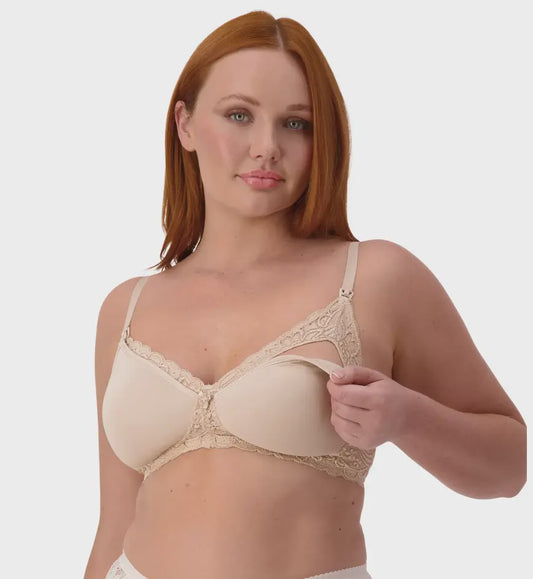Nude Gorgeous Mama Lace Wirefree
