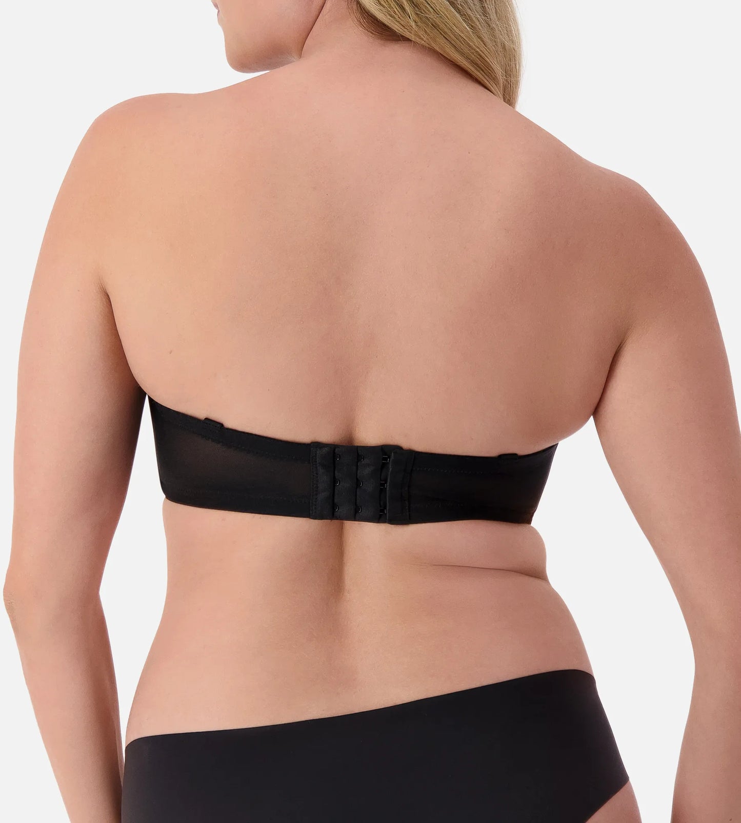 Beautiful Silhouette Strapless Bra in Black