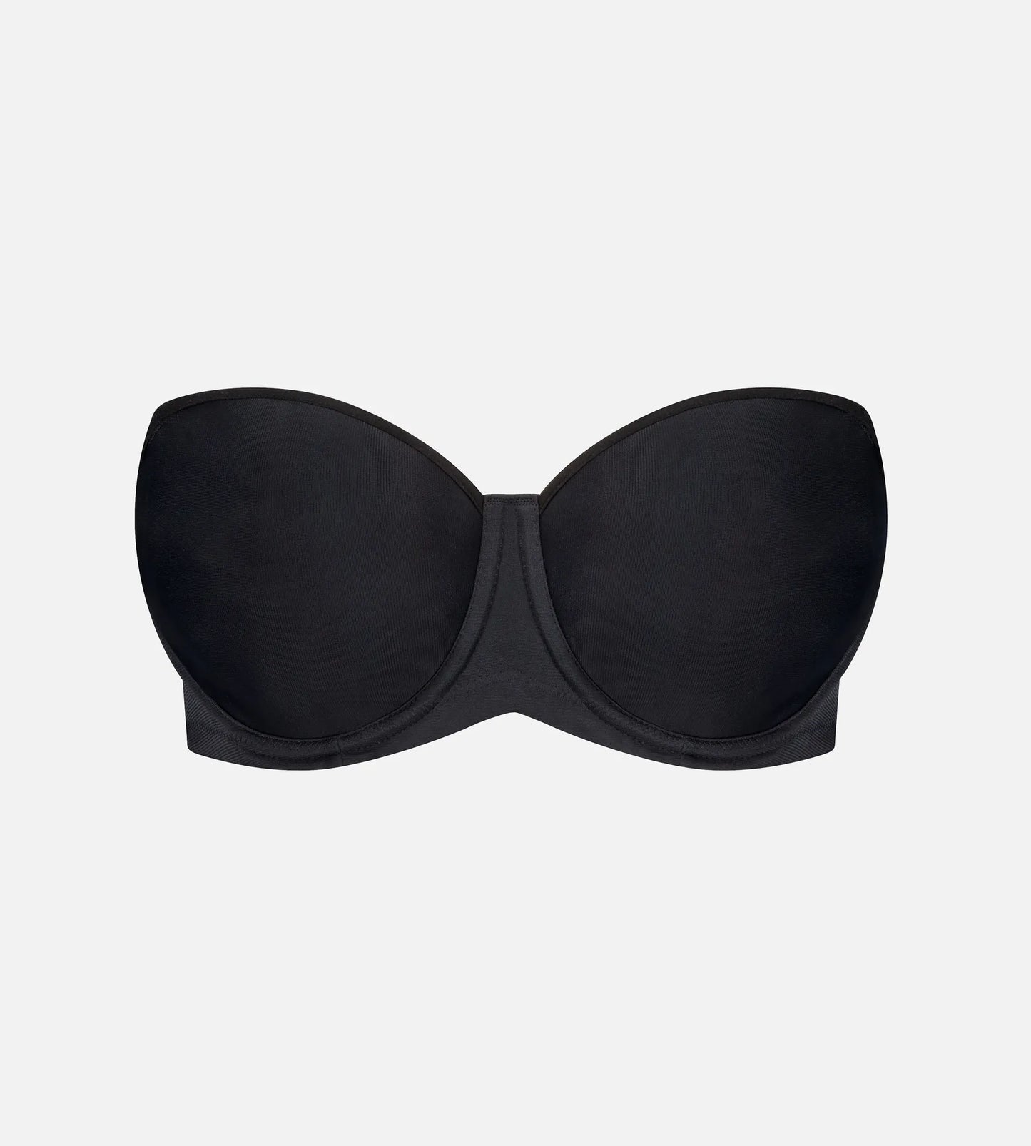 Beautiful Silhouette Strapless Bra in Black