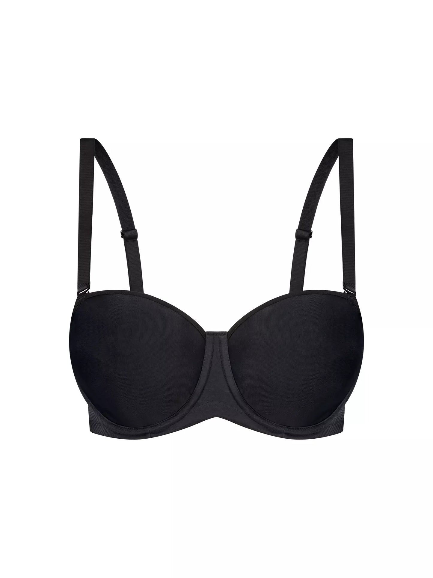 Beautiful Silhouette Strapless Bra in Black
