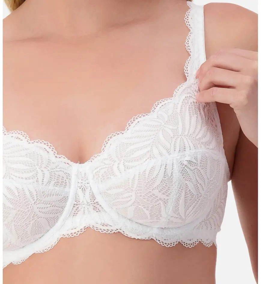 ESSENTIAL LACE BALCONETTE BRA