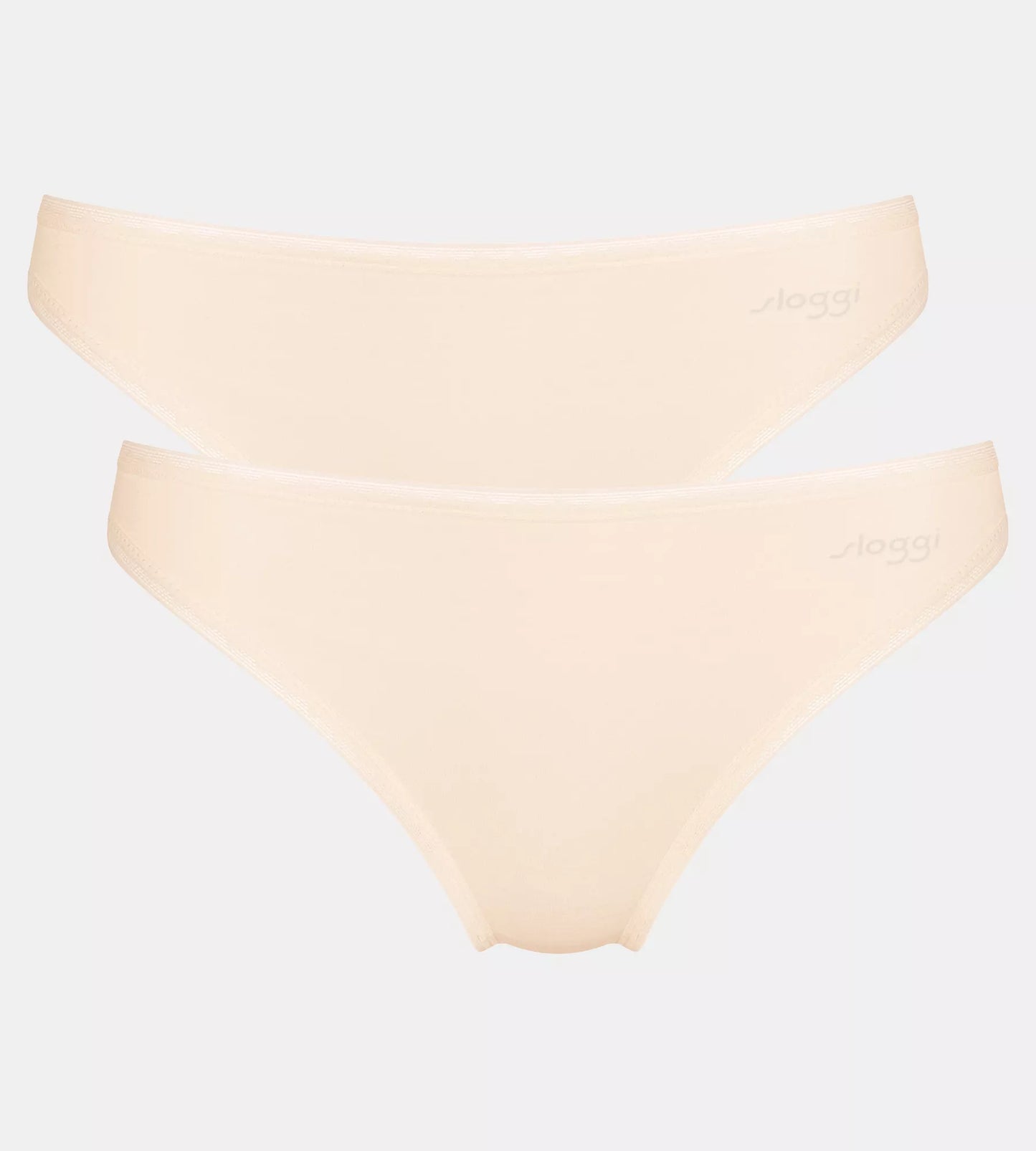 Sloggi Go Tai 2 Pack in Soft Powder