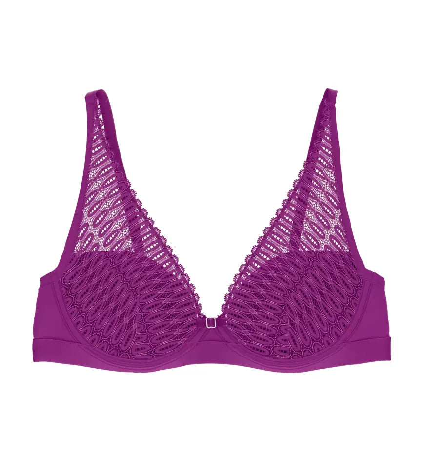AURA SPOTLIGHT CONSIDERED PLUNGE BRA - ONLINE ONLY
