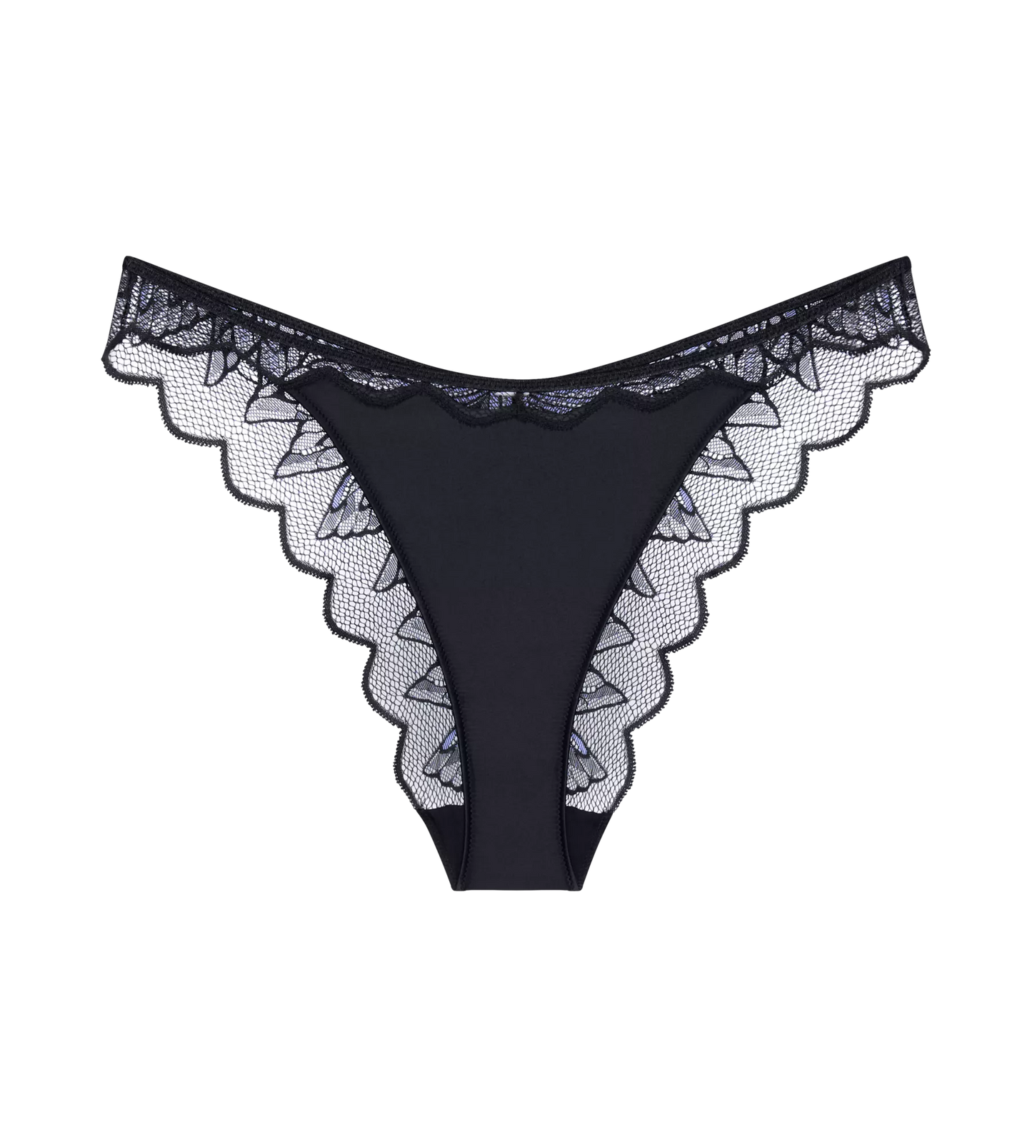 Crazy Stupid Love Highleg Tai in Black