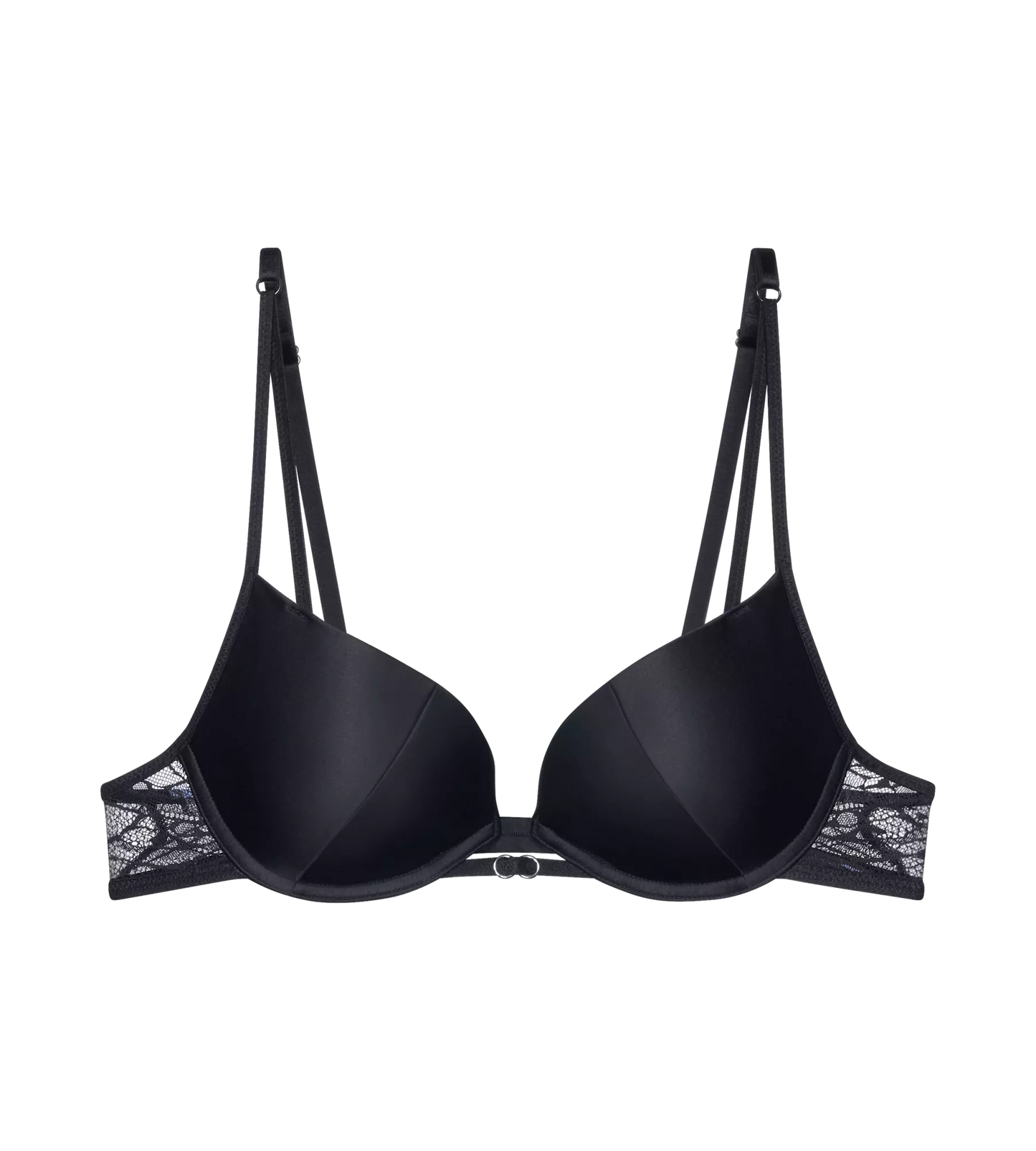Crazy Stupid Love Push Up Bra in Black