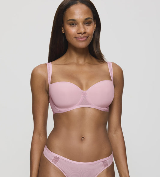 Palina Cosmic Heartbeat Style Lab Wired Padded Bra in Vintage Pink
