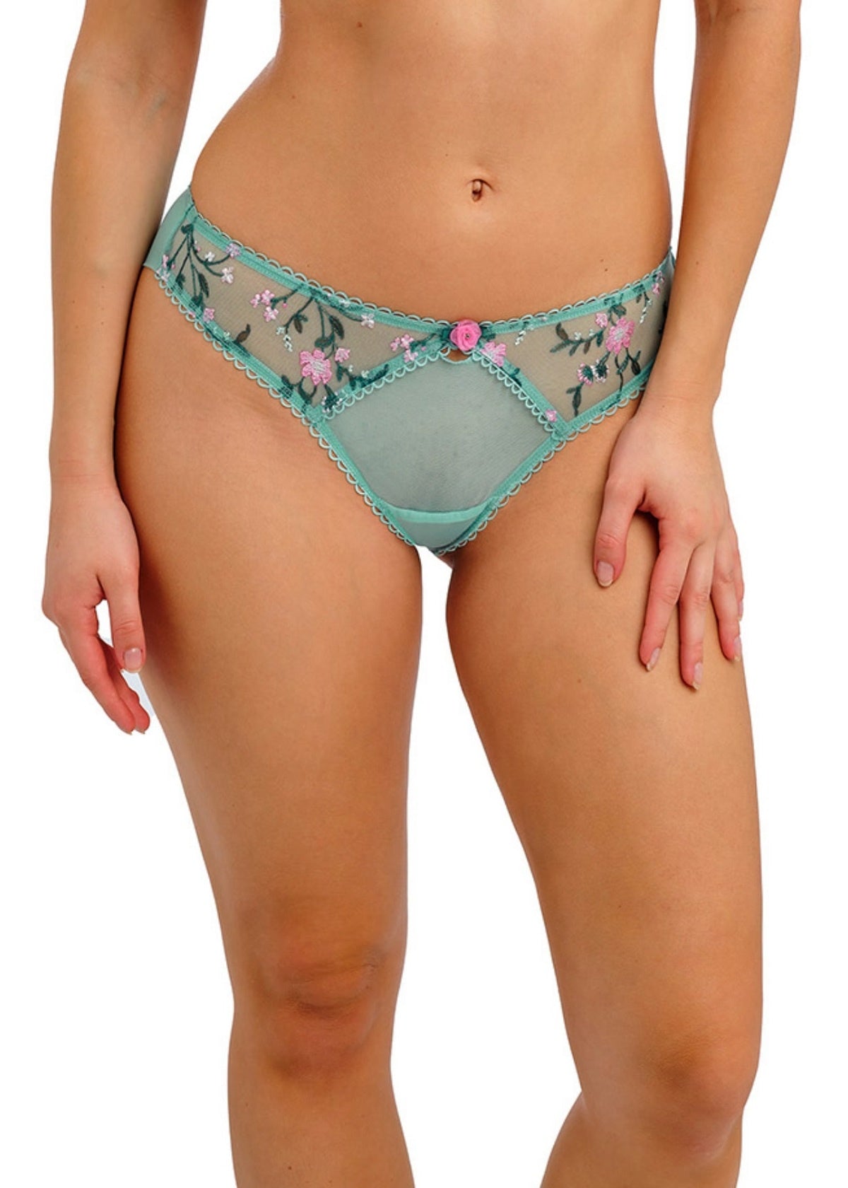Love Crush Brief in Aqua Haze
