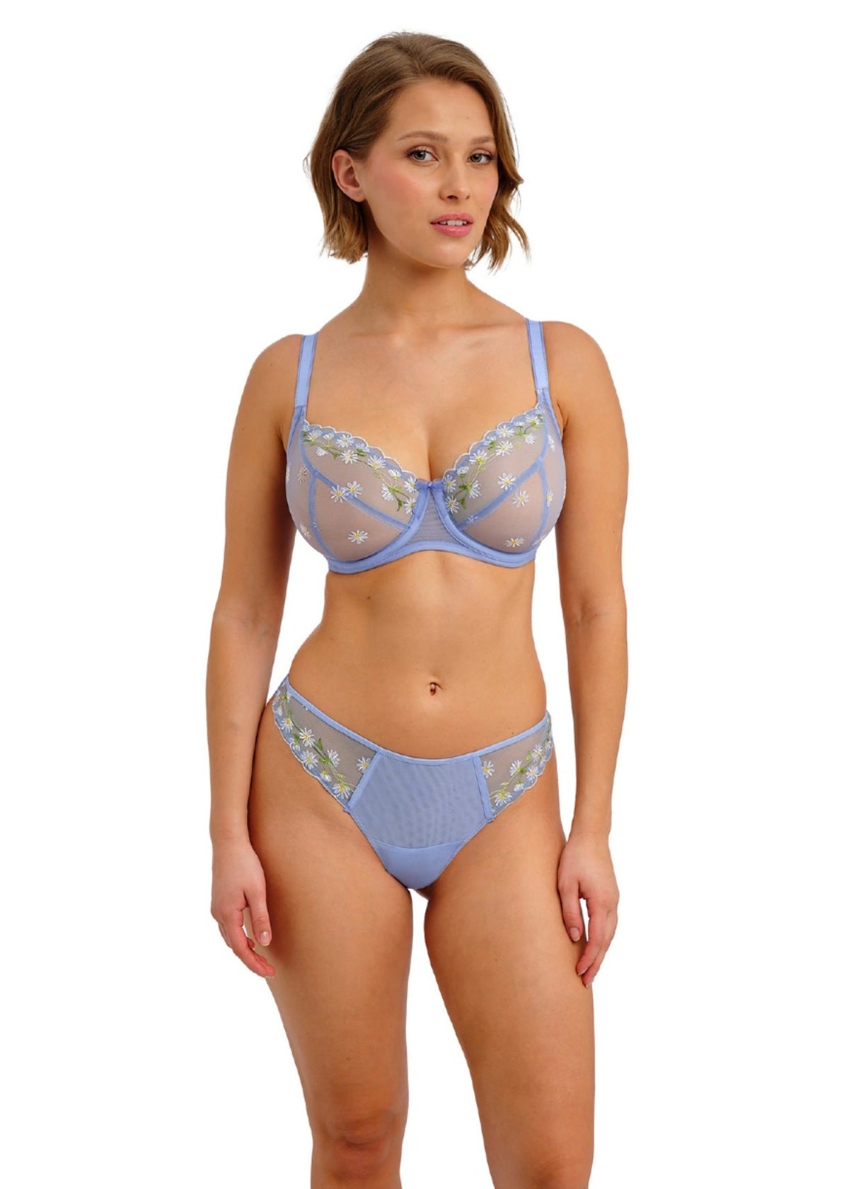 Entwined Daisy Plunge Bra