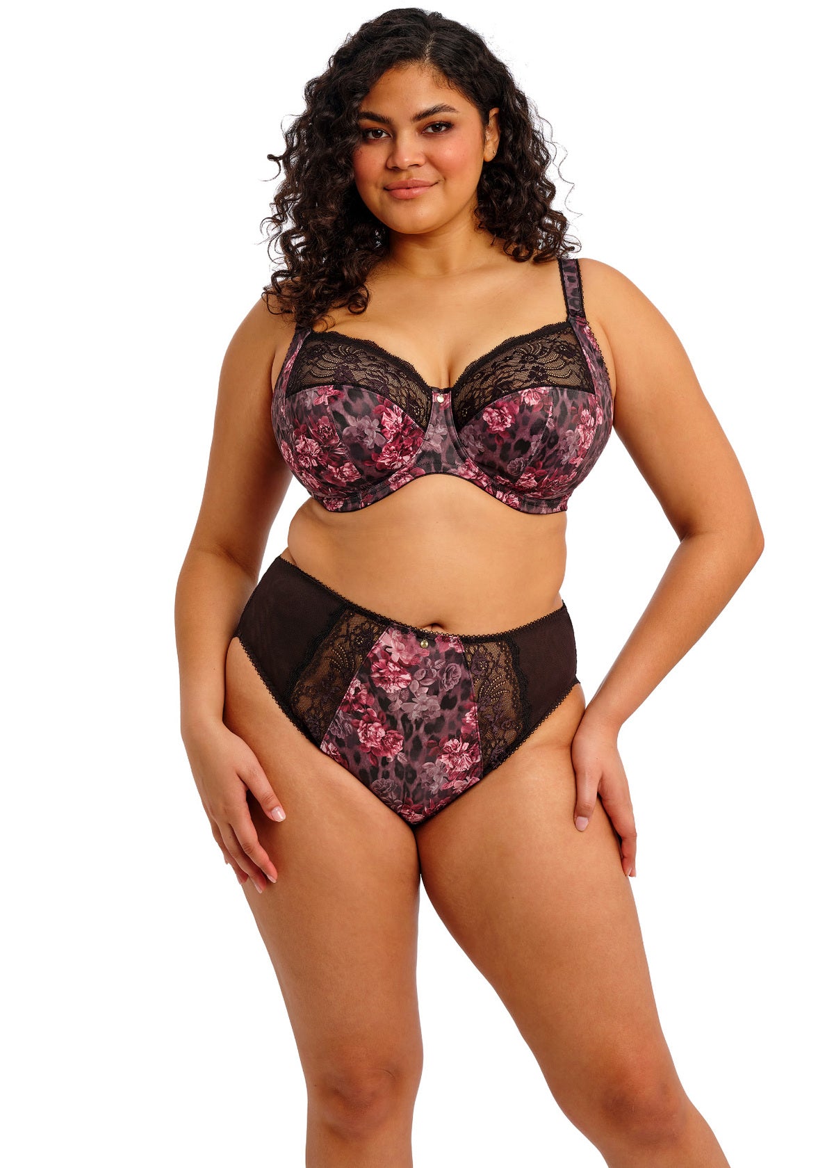 Morgan High Leg Brief in Dark Romance