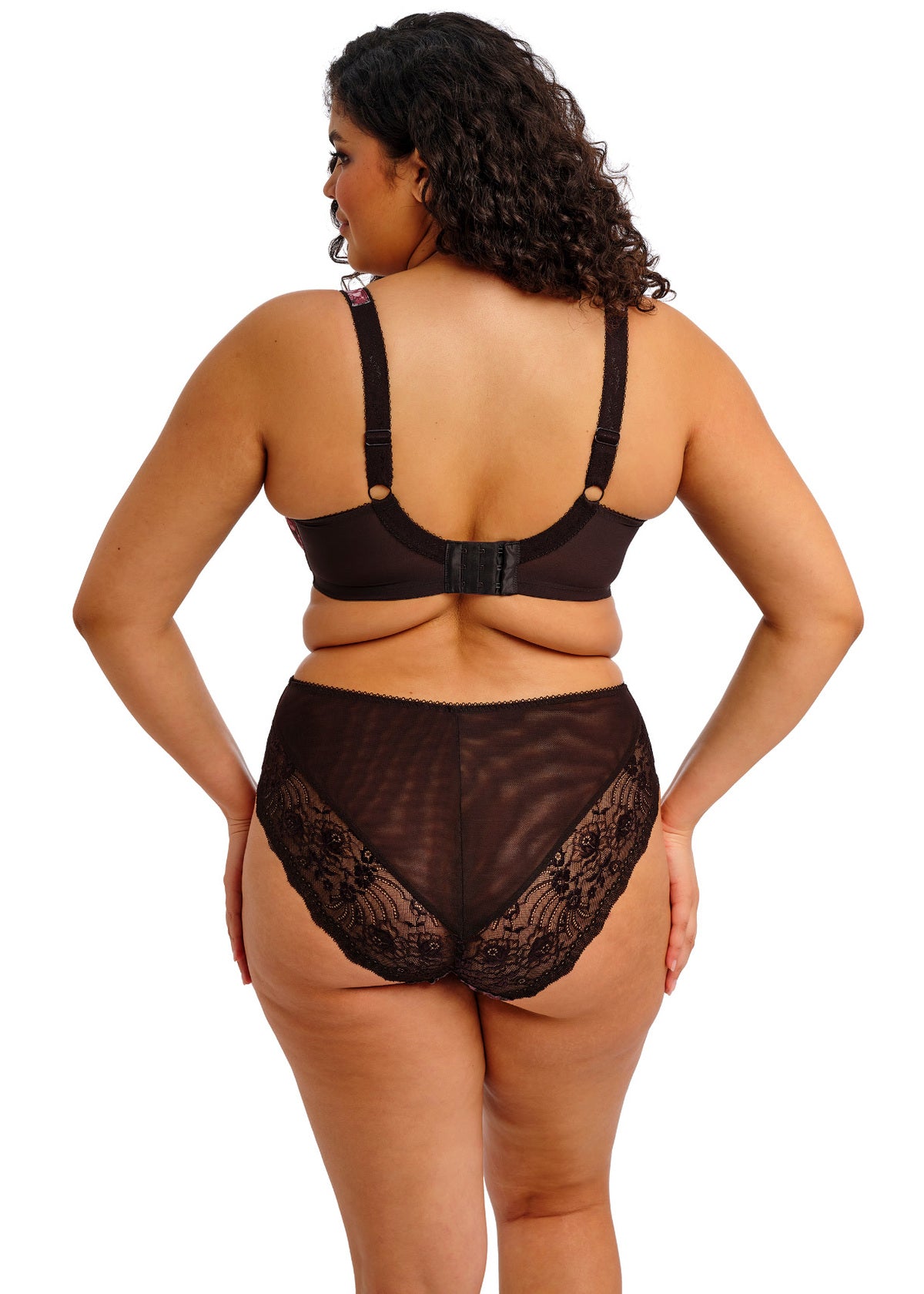 Morgan High Leg Brief in Dark Romance