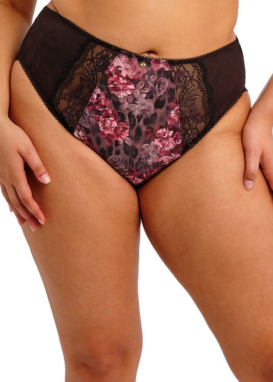 Morgan High Leg Brief in Dark Romance