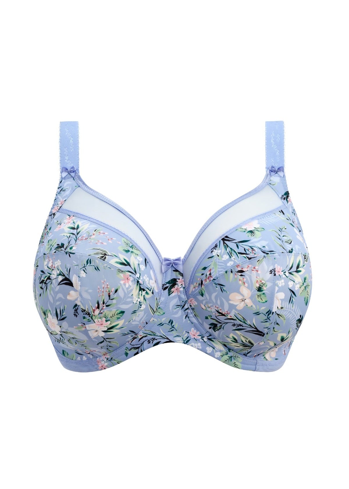 Kayla Banded Bra in Cornflower