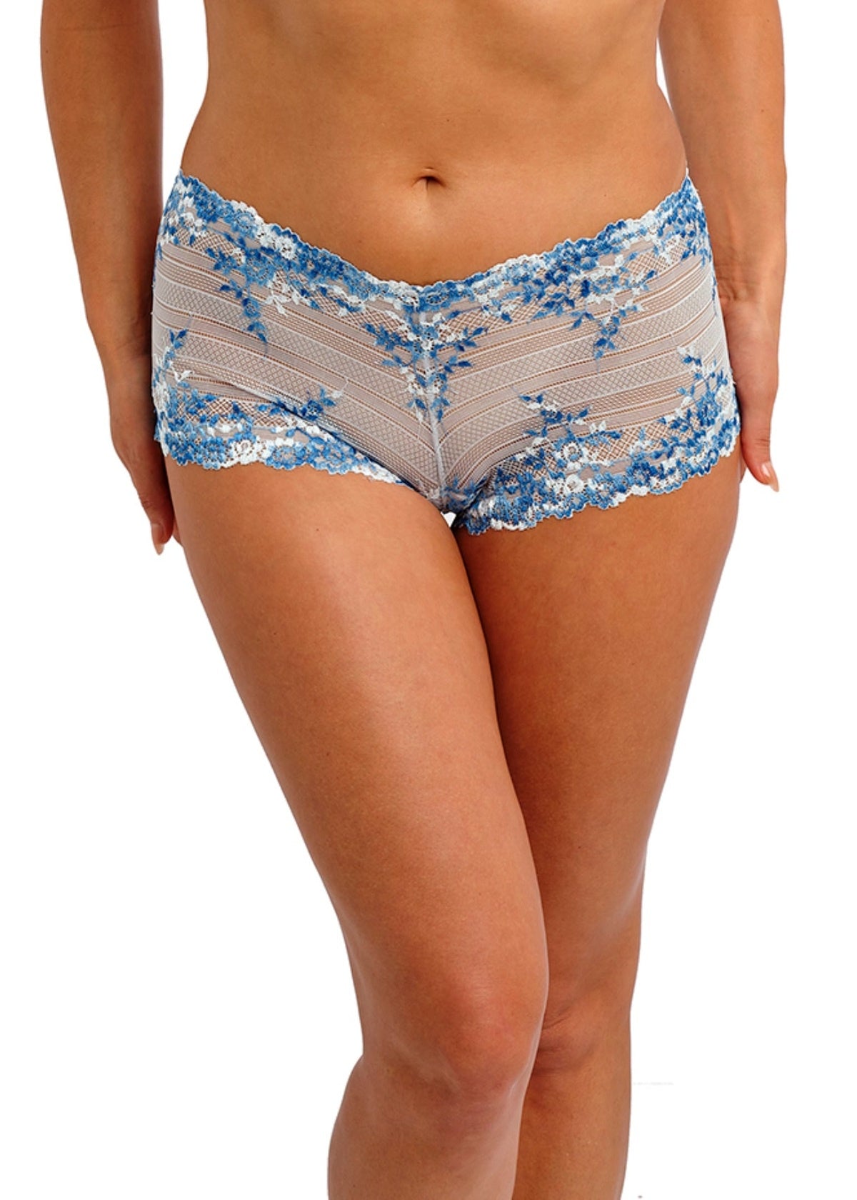 Embrace Lace Boy Short in Micro Chip Multi
