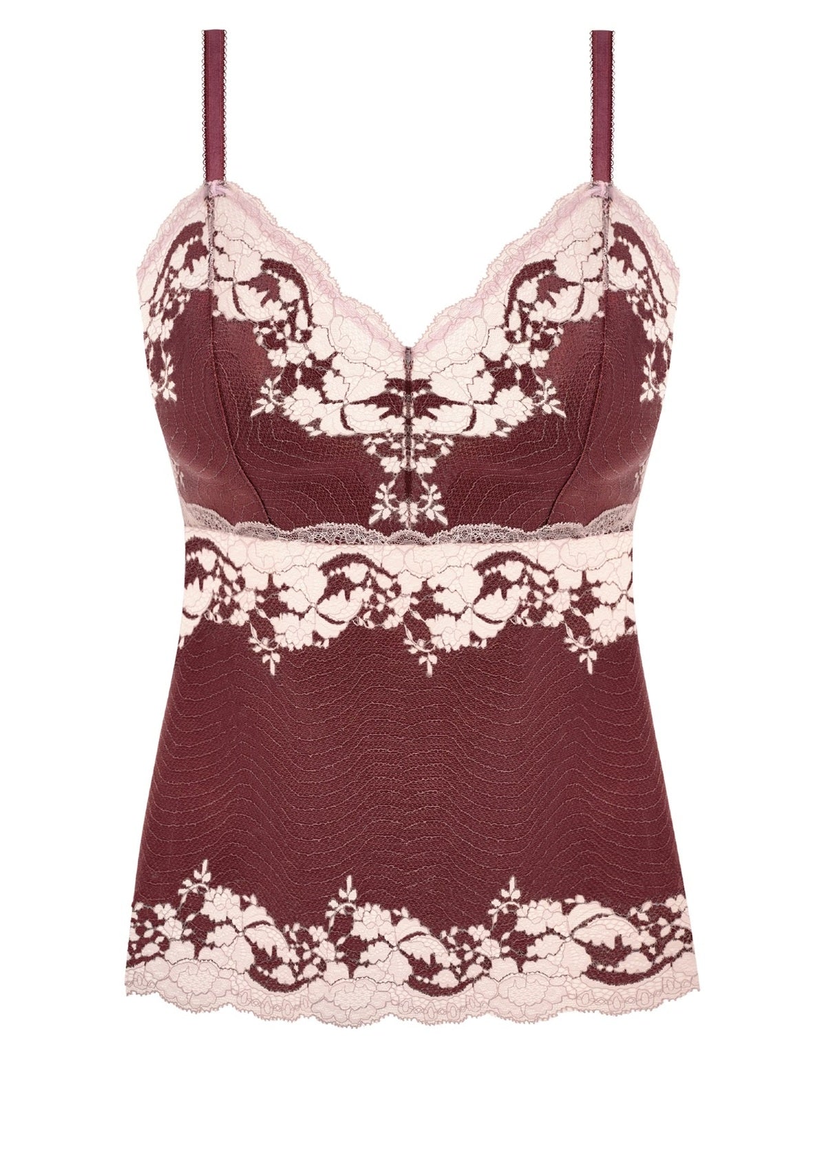 Modern Affair Camisole in Rose Brown/Cradle Pink
