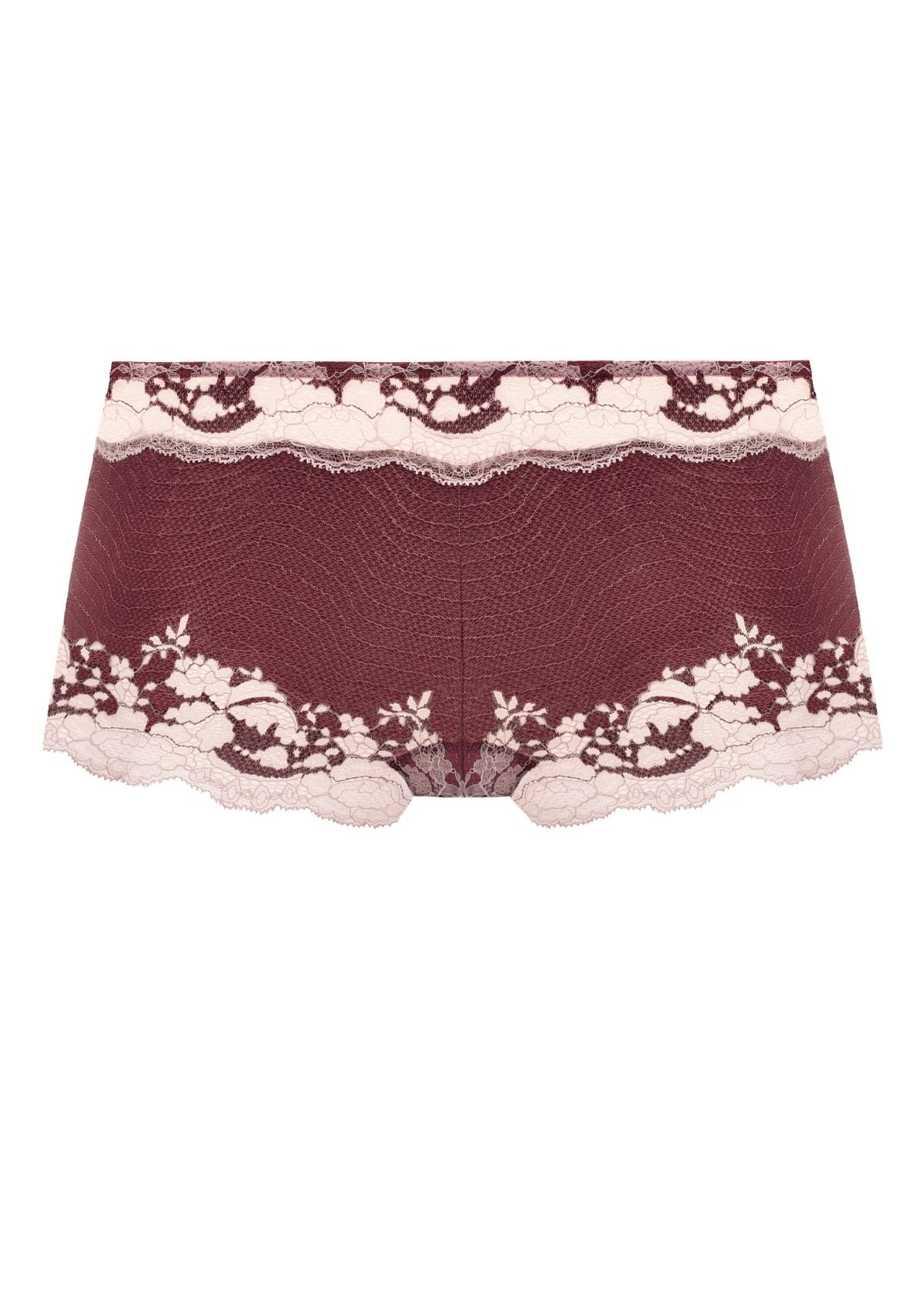Modern Affair Boyshort in Rose Brown/Cradle Pink