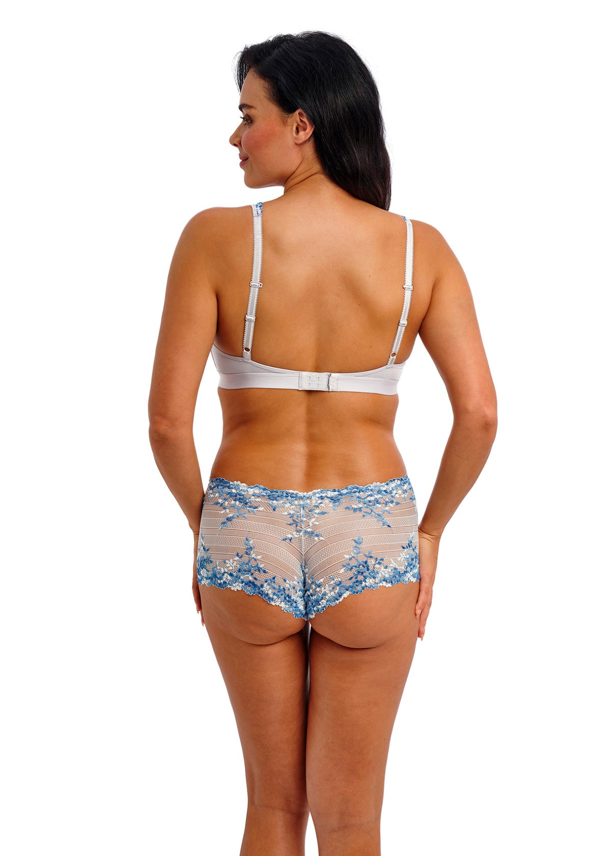 Embrace Lace Soft Cup Bra in Micro Chip Multi