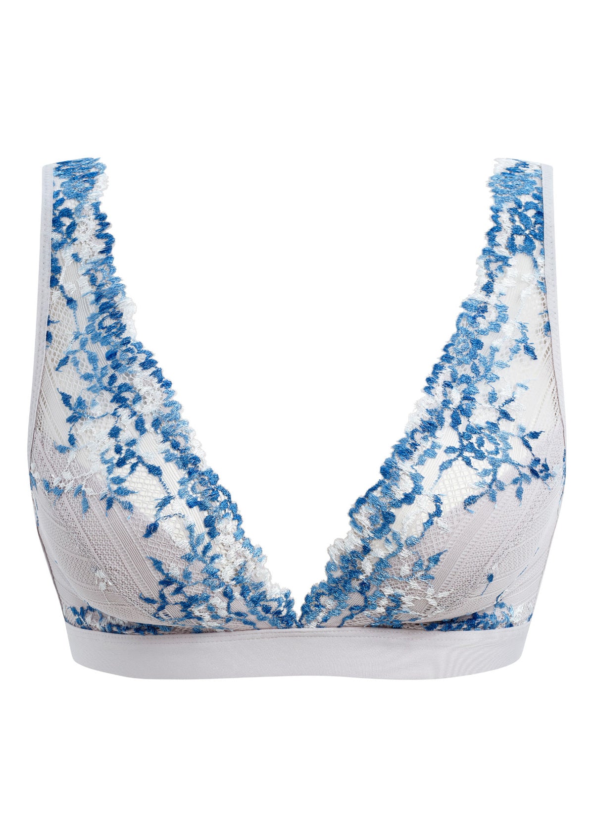 Embrace Lace Soft Cup Bra in Micro Chip Multi