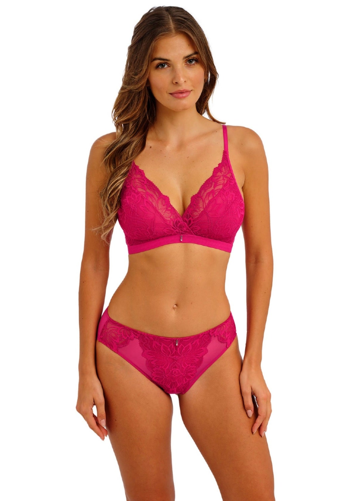 Abellia Brief in Vivacious Pink