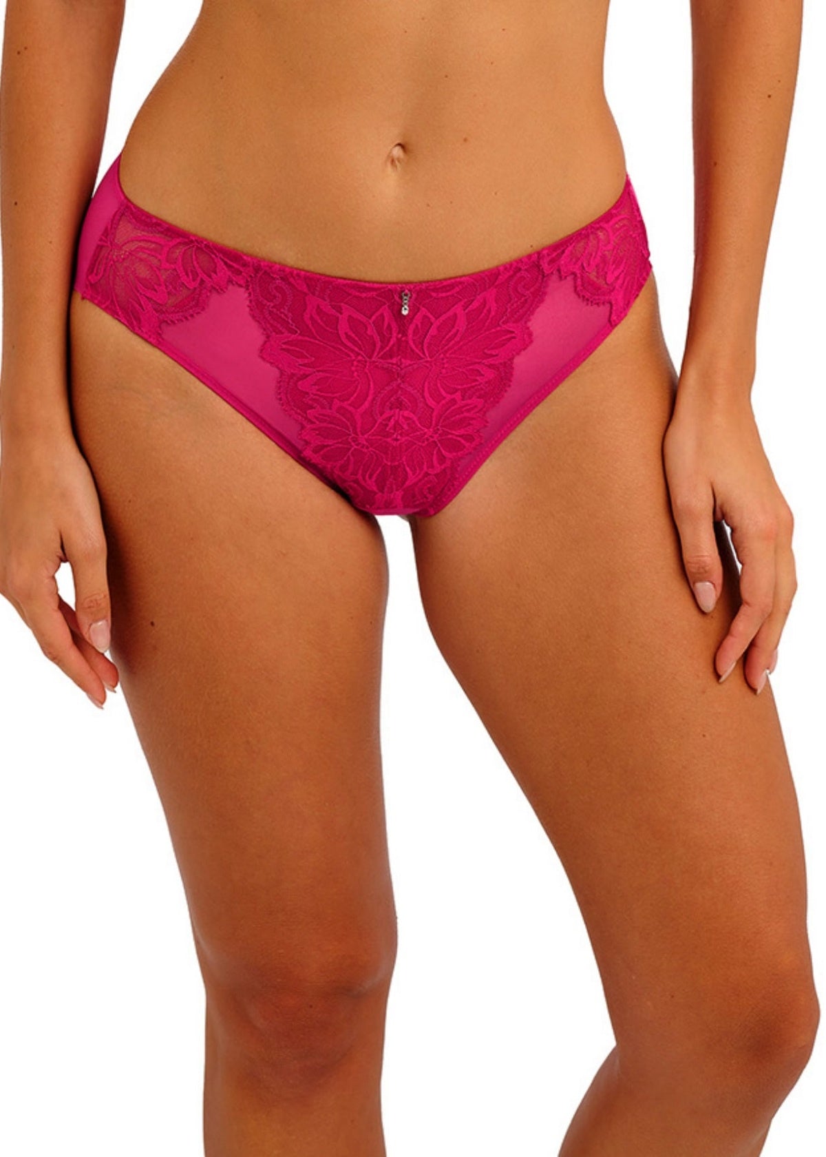 Abellia Brief in Vivacious Pink