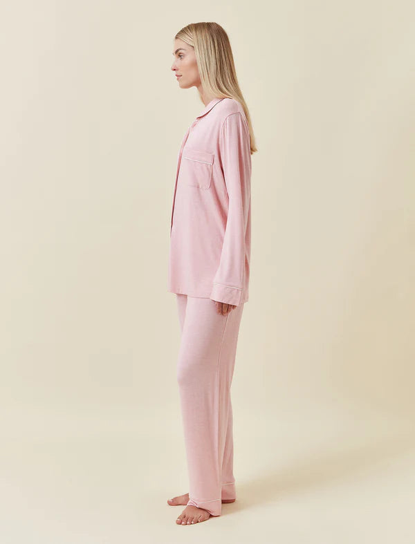 Kate Modal Soft Full Length PJ Set in Papinelle Pink